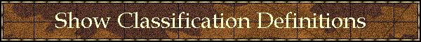 Show Classification Definitions